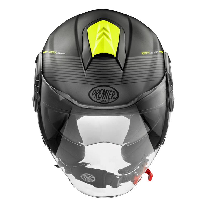 CASCO OPEN FACE PREMIER PREMIER COOL EVO CH Y 9 BM CON PROTEZIONE UV PREMIER COOL EVO CH Y 9 BM