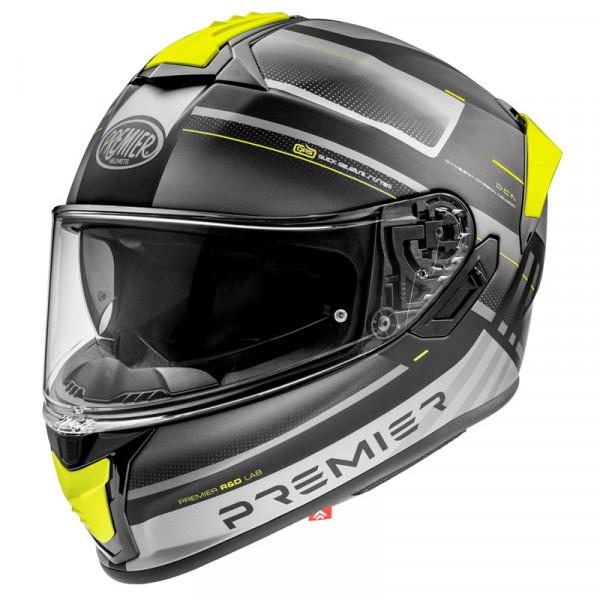 Casco integrale Premier EVOLUZIONE SP Y BM in fibra FULL FACE PREMIER EVOLUZIONE SP Y BM
