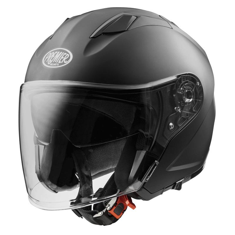 Casco Premier open face Dokker U9 Bm Nero Opaco Premier DOKKER U9 BM