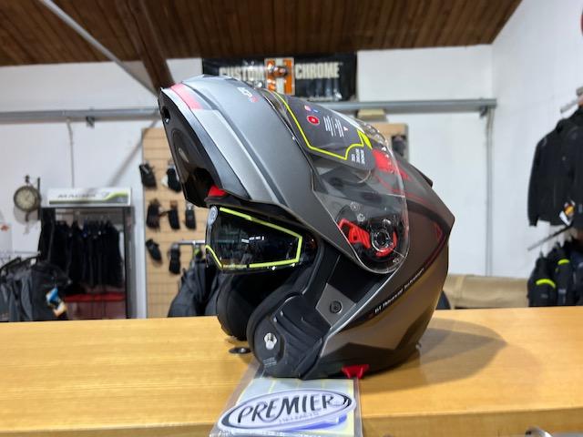 Casco modulare Moto Premier Delta Evo Delta AS 17 BM  Protezione UV OMOLOGATO PREMIER Delta Evo AS 17 BM
