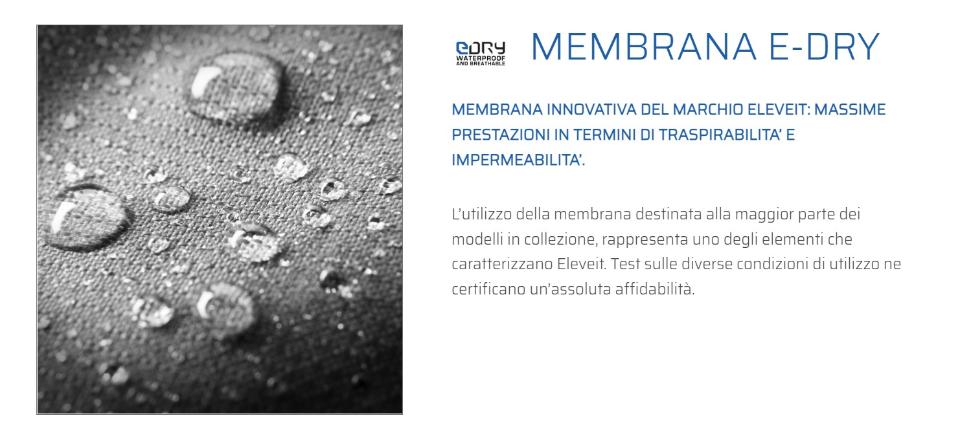 SCARPE TECNICHE ELEVEIT URBAN FASHION TOWN WP  NERE IMPERMEABILI RESISTENTI TRASPIRANTI ELEVEIT TOWN WP