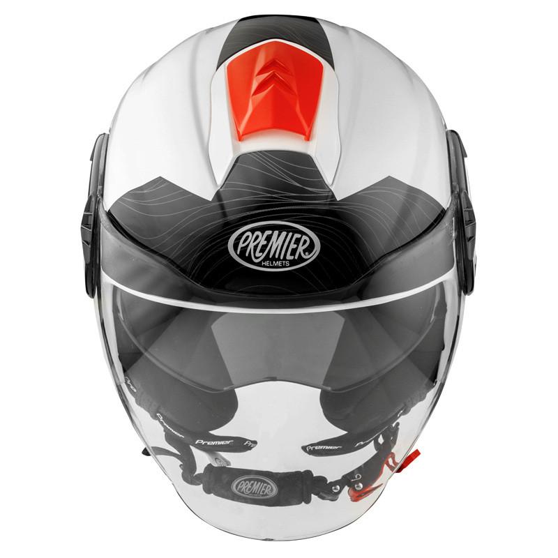 Casco Jet Moto Visiera Lunga OPEN FACE Protezione UV Premier Cool DS 2 PREMIER COOL DS 2