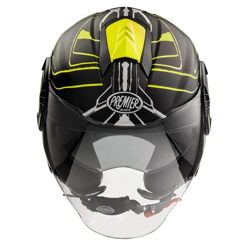Casco Jet Moto Visiera Lunga Protezione UV Premier Cool Evo NT Y8 BM PREMIER COOL EVO NT Y8 BM