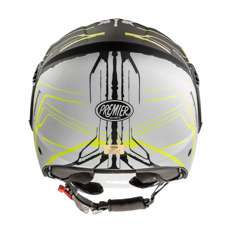Casco Jet Moto Visiera Lunga Protezione UV Premier Cool Evo NT Y8 BM PREMIER COOL EVO NT Y8 BM