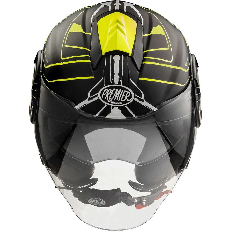 Casco Jet Moto Visiera Lunga Protezione UV Premier Cool Evo NT Y8 BM PREMIER COOL EVO NT Y8 BM