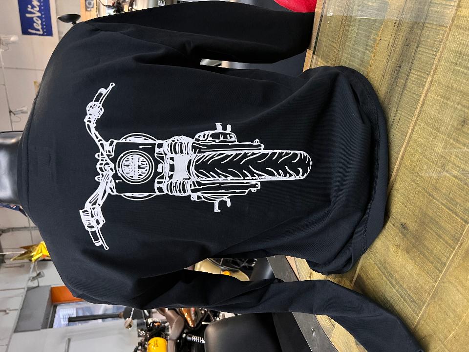 T-shirt Classic manica lunga Royal Enfield LS Headlight