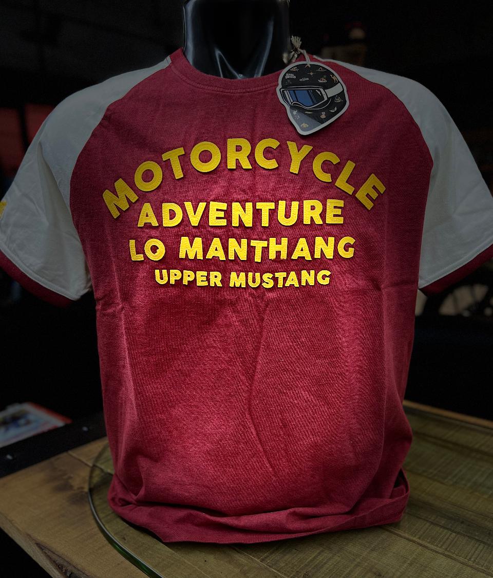 T-shirt Motociclista Royal Enfield T-SHIRT RAGLAR MEL OFF WHITE