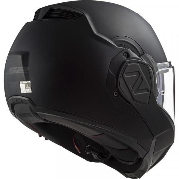 Casco modulare convertibile LS2 ADVANT MATT BLACK FF906