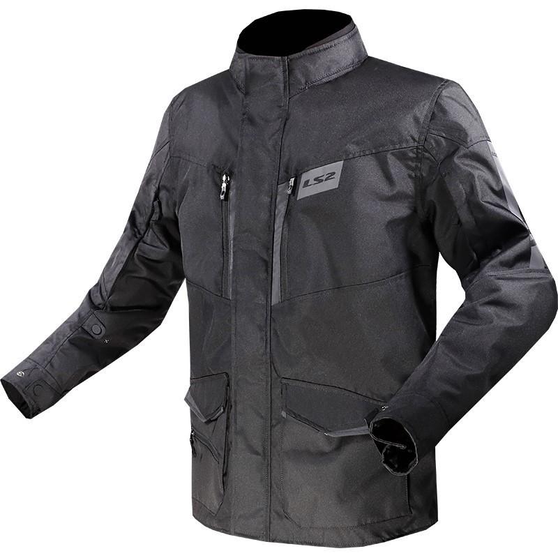 Giacca Moto con protezioni Nero LS2 Metropolis Men