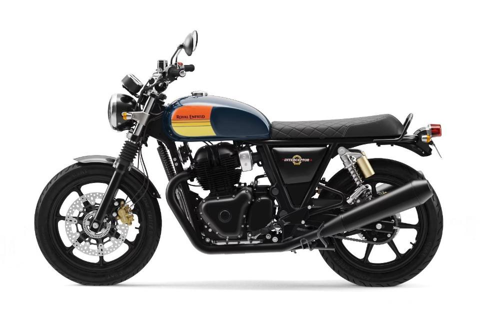 Royal Enfield Interceptor 650 Royal Enfield Barcelona Blue