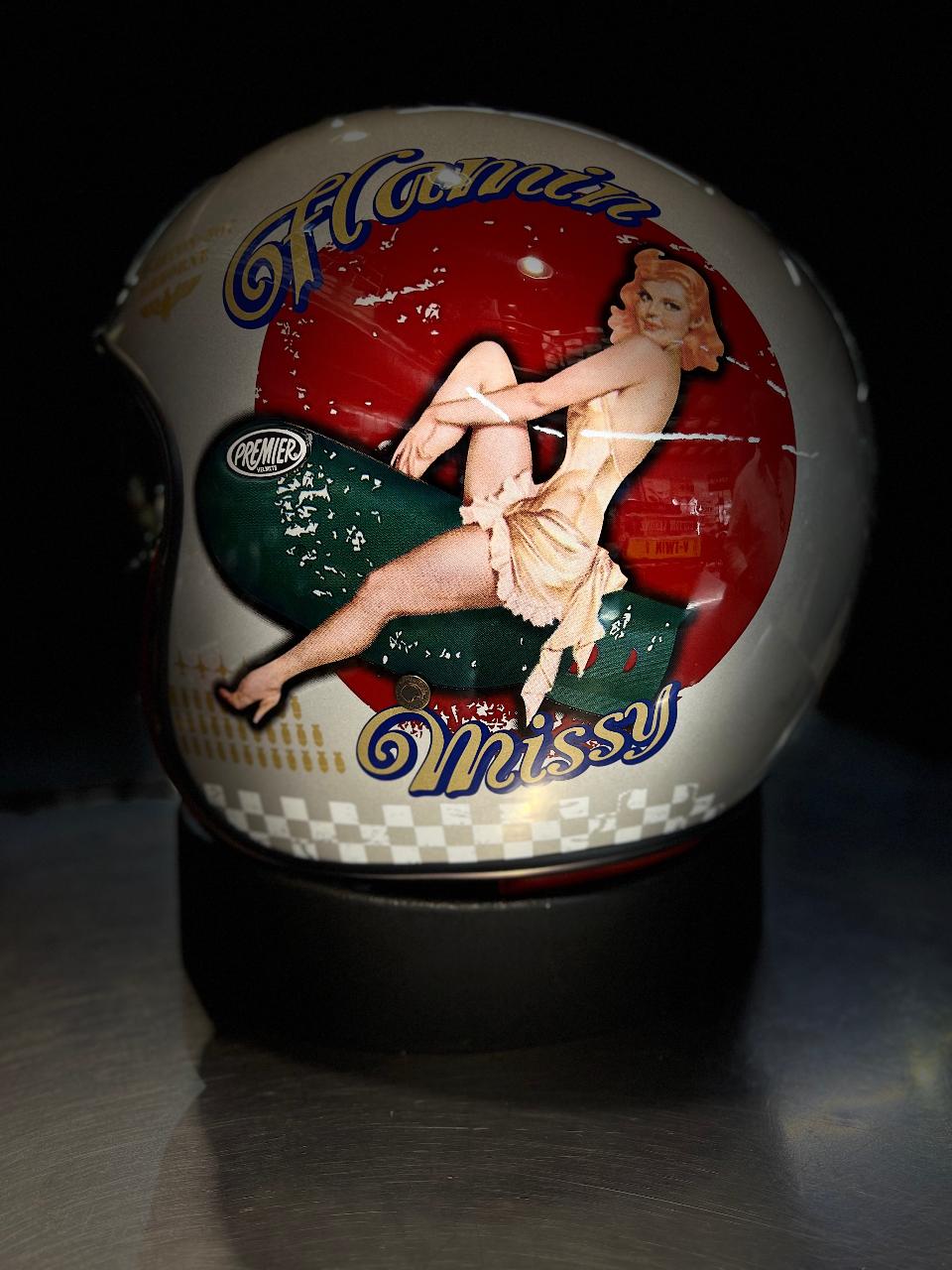 CASCO MODELLO VINTAGE PREMIER PIN UP 8 BM