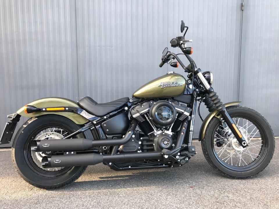 scarico marmitta slip-on  omologato euro 4   modello race diametro 90 Harley Davidson MCJ MCJ PER HARLEY   SOFTAIL STREET BOB - LOW RIDER - SLIM - BREAKOUT - FAT BOY - LOW RIDER 2018-2020