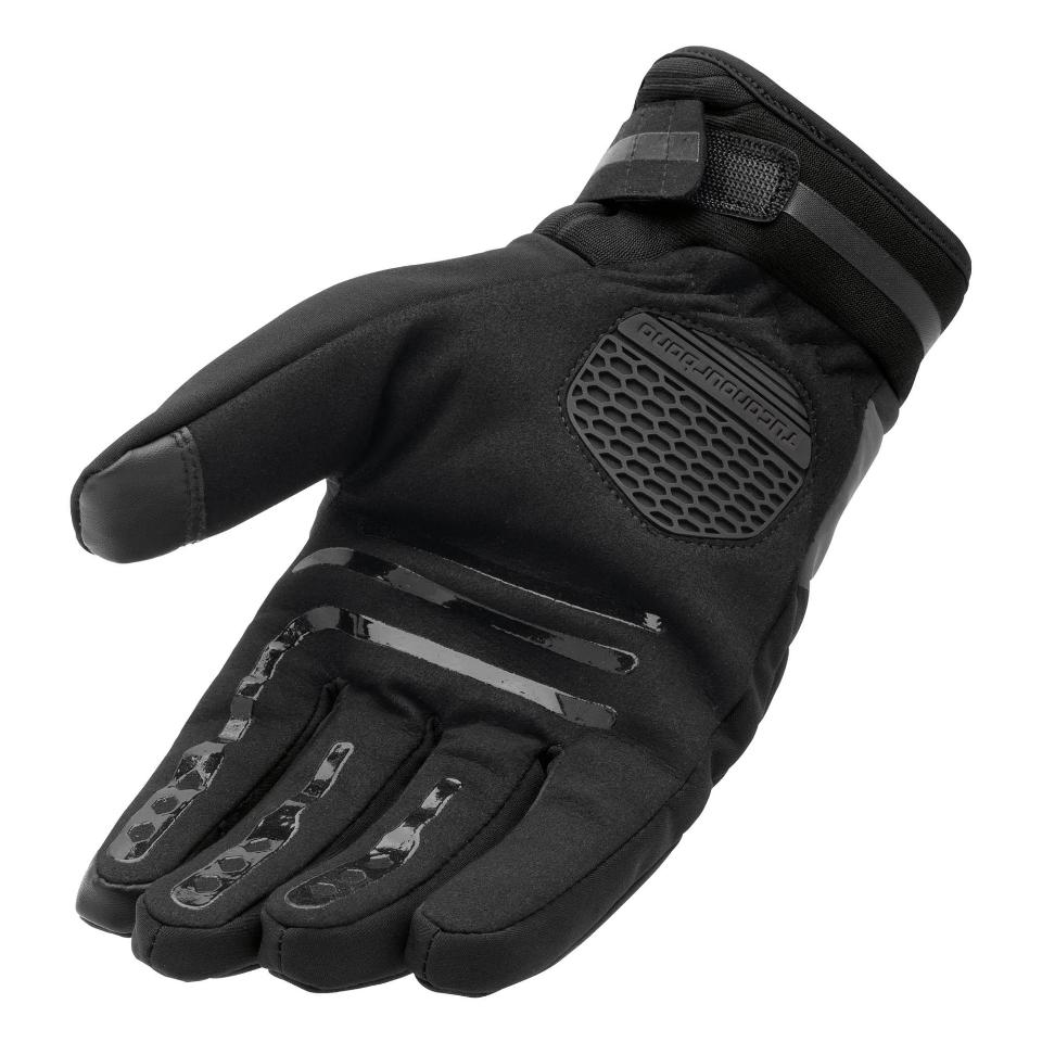 GUANTO TURBO HYDROSCUD dorso in softshell, palmo scamosciato tucano turbo