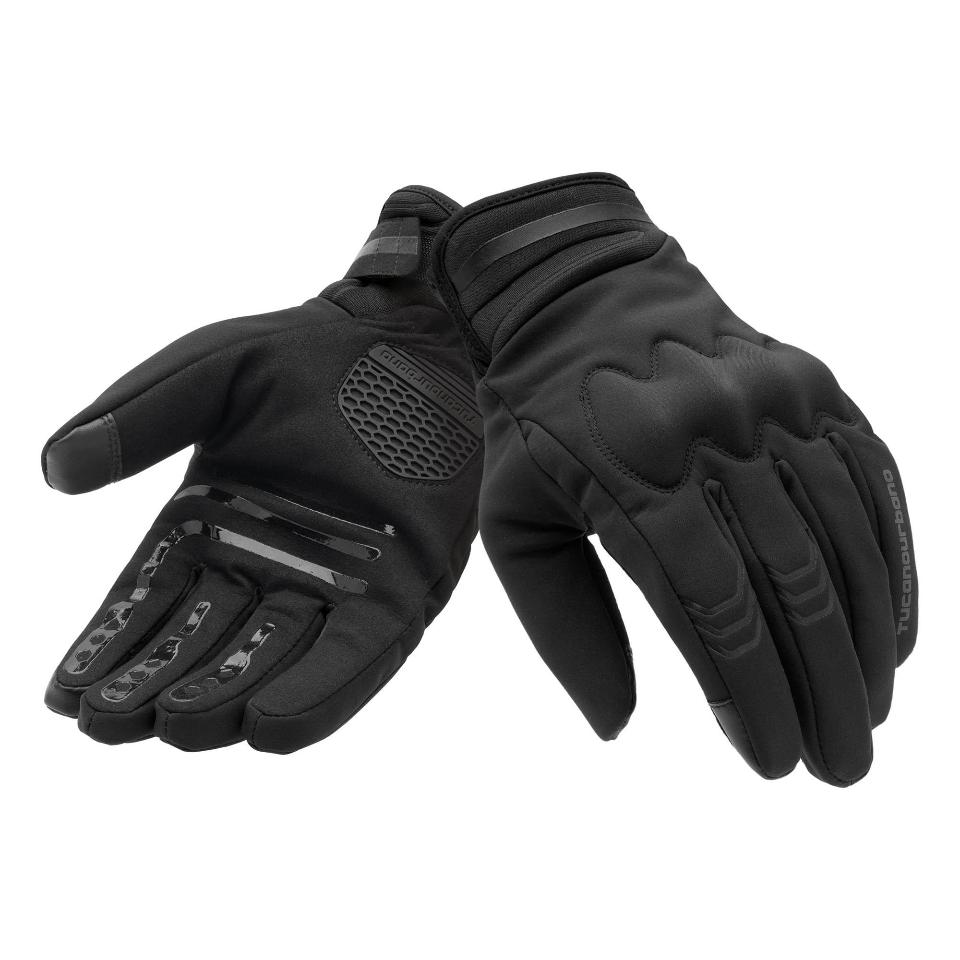 GUANTO TURBO HYDROSCUD dorso in softshell, palmo scamosciato tucano turbo