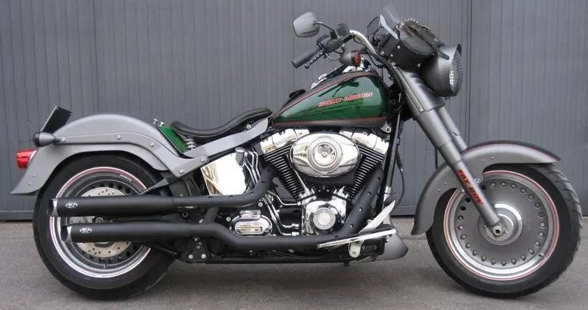 scarico marmitta slip-on  omologato mcj MCJ MCJ SOFTAIL FINO AL 2016 (HERITAGE, FAT BOY, DELUXE, CROSS BONES, SLIM, SLIM S, CUSTOM, NIGHT TRAIN, DEUCE, ROCKER, BLACK LINE, BREAKOUT)