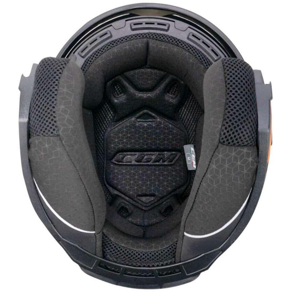 Casco Moto Jet CGM 136A DNA MONO Nero opaco cgm DNA MONO