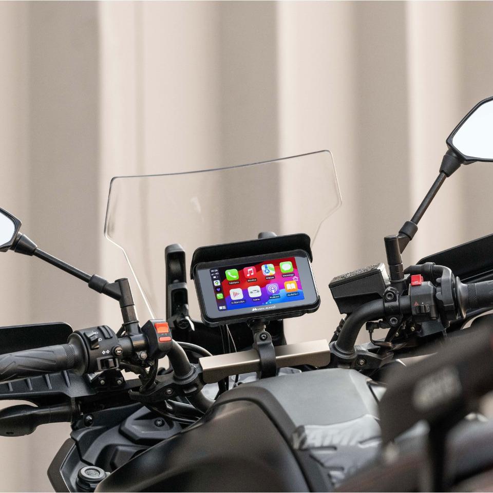 Display Midland Bikepaly Guardian Android Auto Apple Carplay + 2 Dashcam midland GUARDIAN - DISPLAY CON DASHCAM