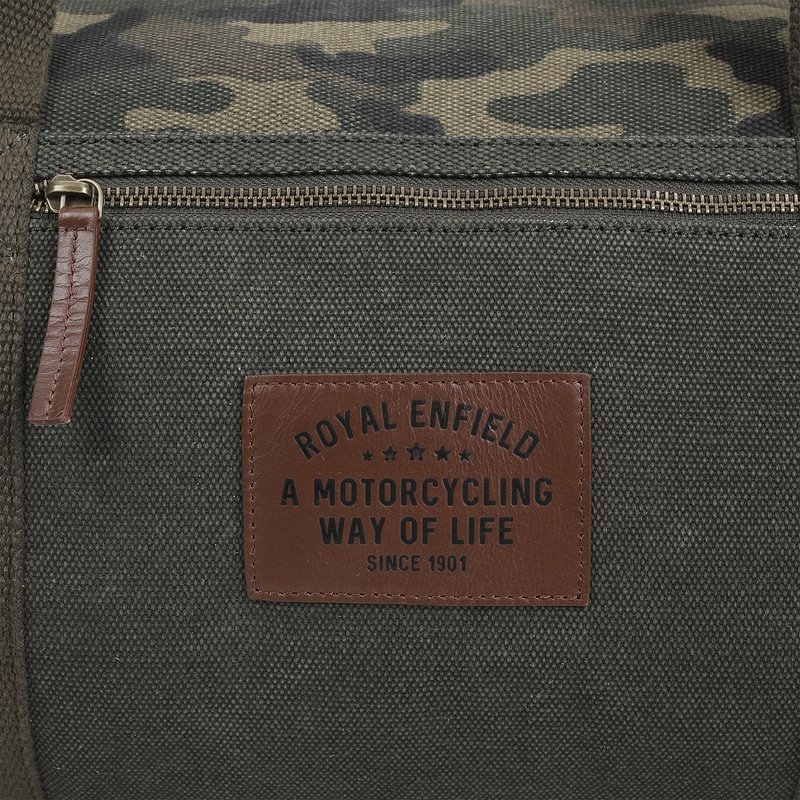 BORSA CAMO DUFFLE OLIVE ROYAL ENFIELD ROYAL ENFIELD BORSA CAMO DUFFLE OLIVE