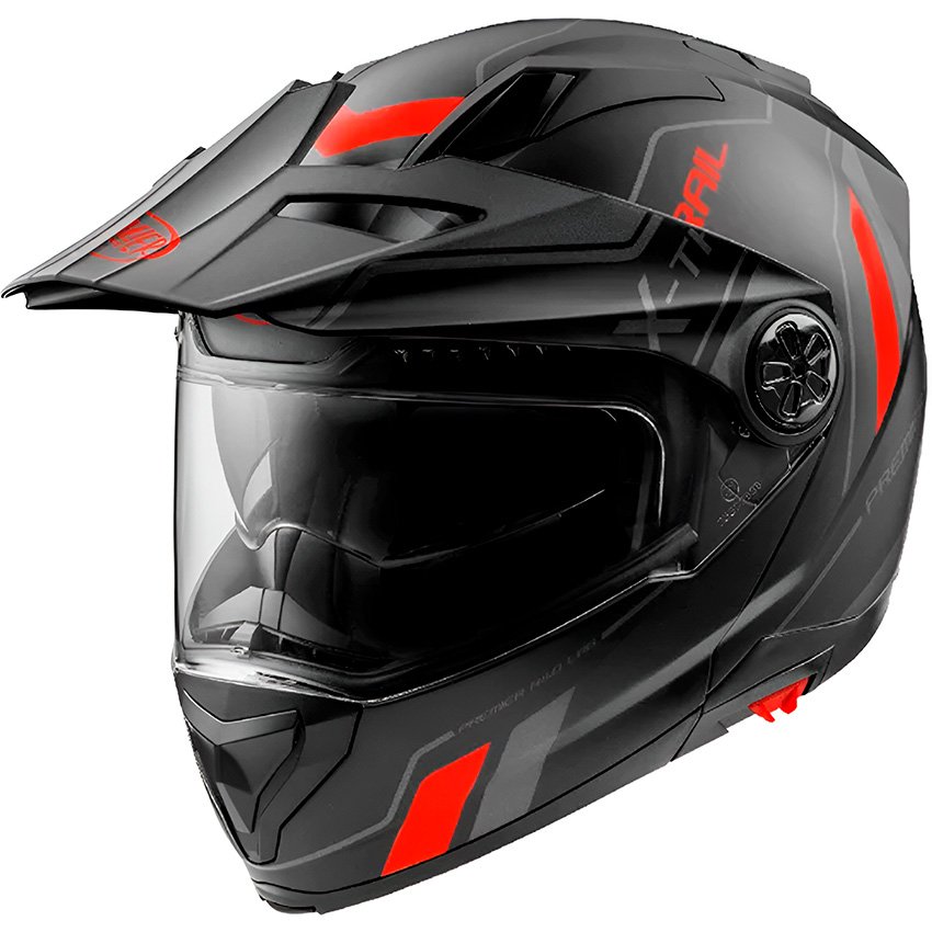 Casco modulare ADVENTURE Dual Sport Moto PREMIER X-TRAIL EVO XT 17 BM PREMIER