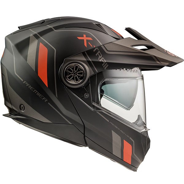 Casco modulare ADVENTURE Dual Sport Moto PREMIER X-TRAIL EVO XT 17 BM PREMIER