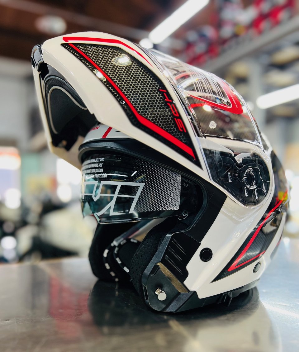 NUOVO CASCO MODULARE X50 givi X50 HOLOGRAM B/N/R M