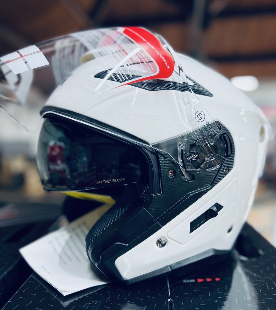 CASCO JET FIBRA X29 BIANCO LUCIDO GIVI X29 BASIC