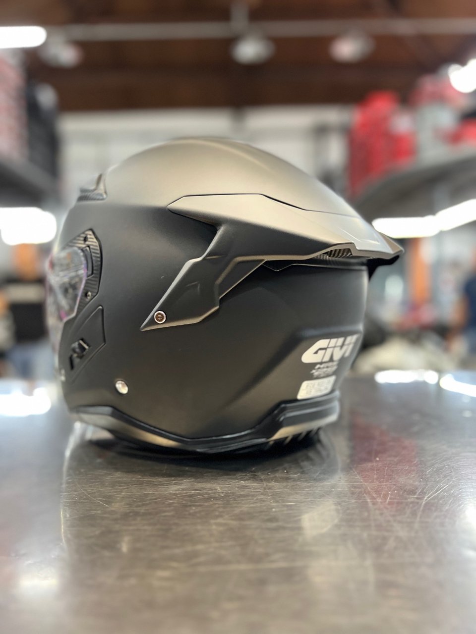 CASCO JET FIBRA X29 GIVI X29 BASIC NERO OPACO