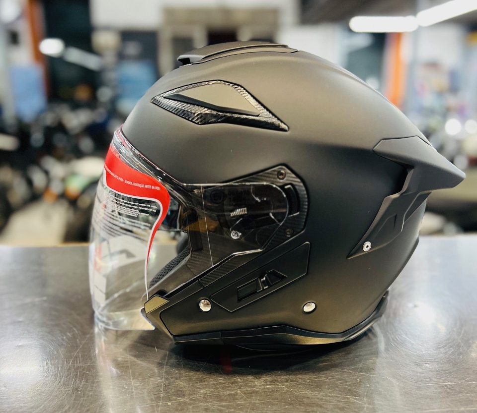 CASCO JET FIBRA X29 GIVI X29 BASIC NERO OPACO
