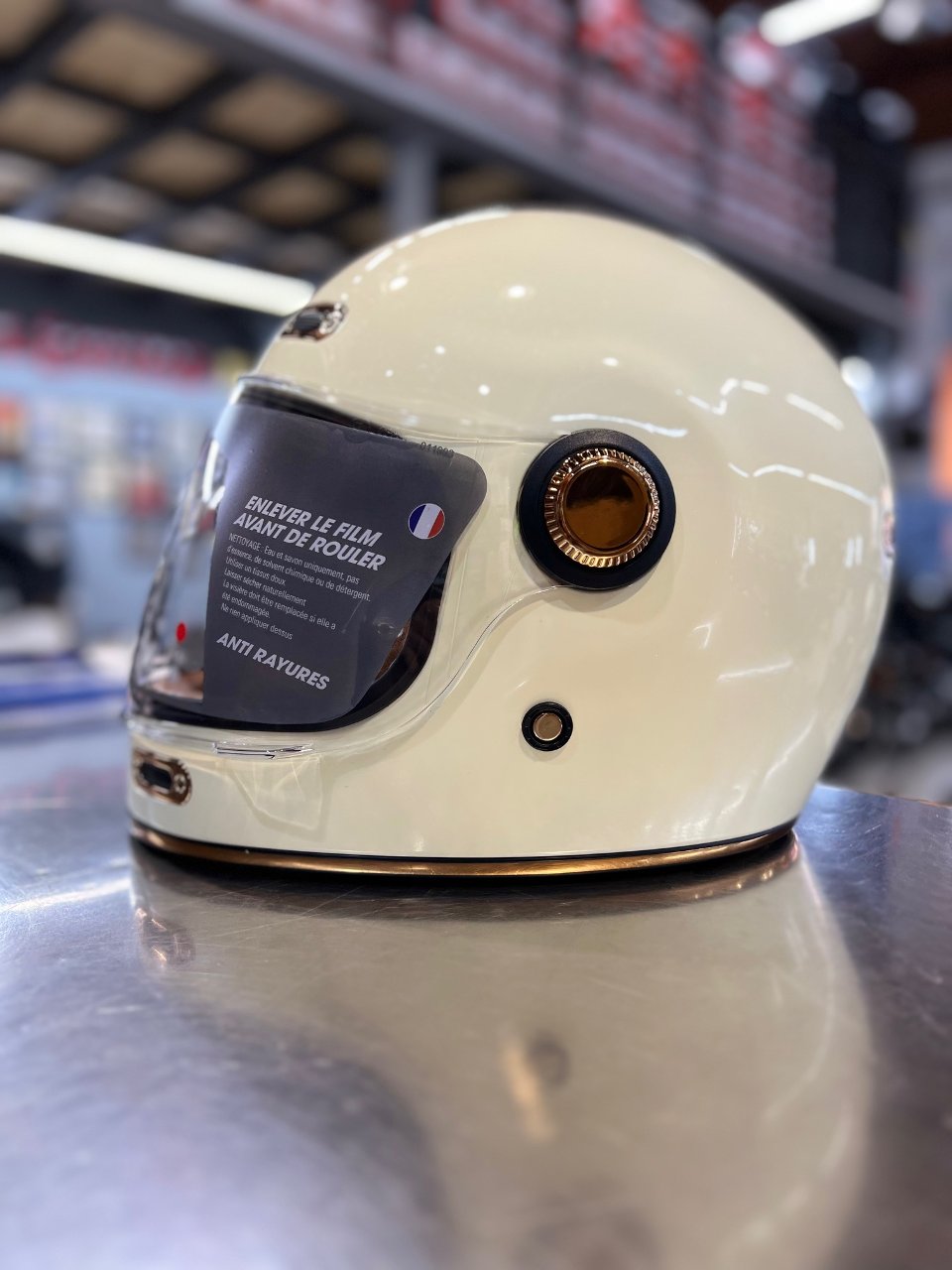 Casco integrale vintage retro stormer vintage