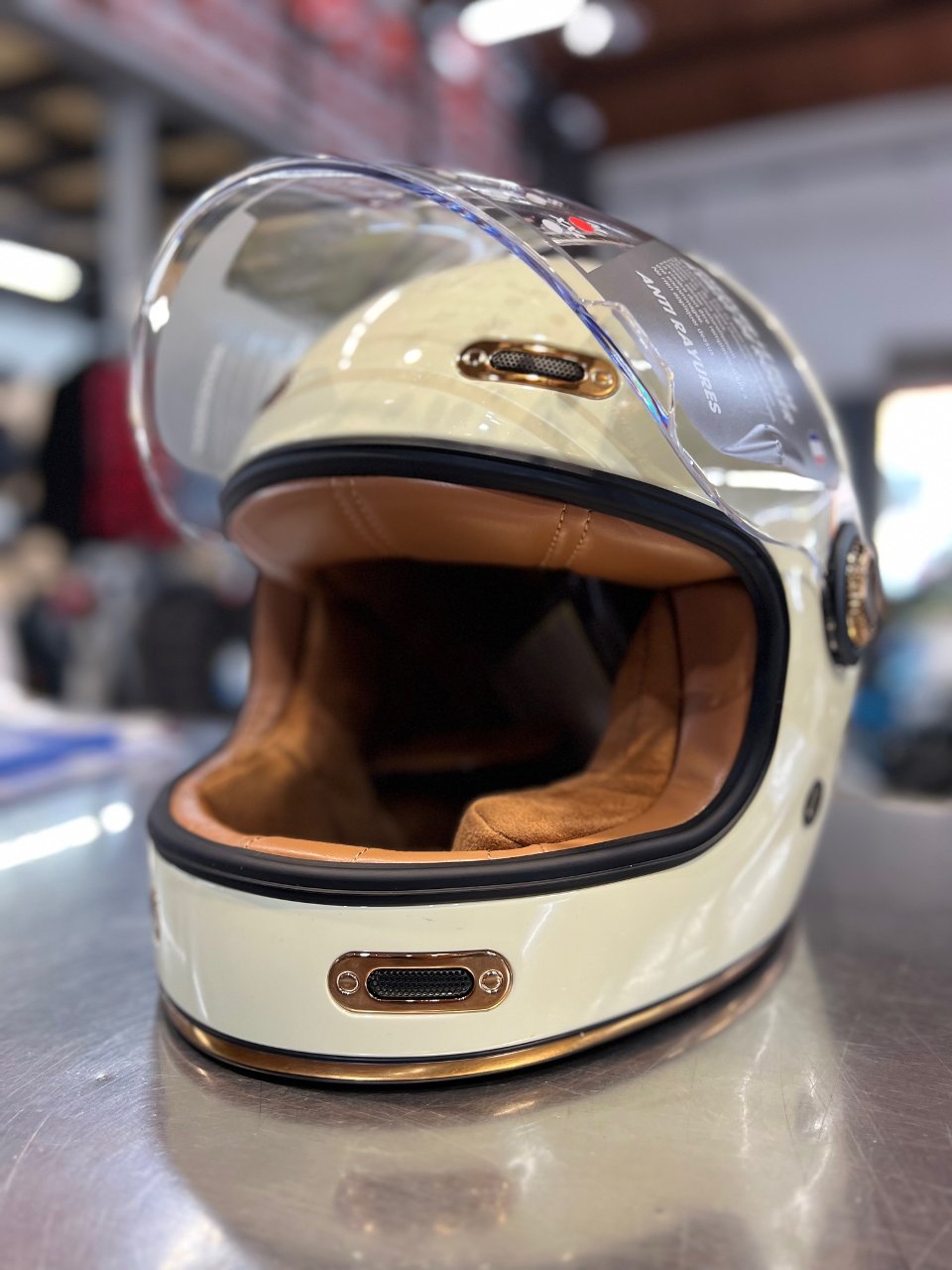 Casco integrale vintage retro stormer vintage