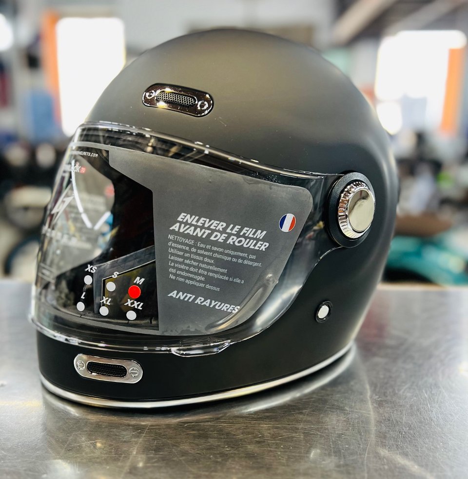 Casco integrale vintage retro stormer vintage