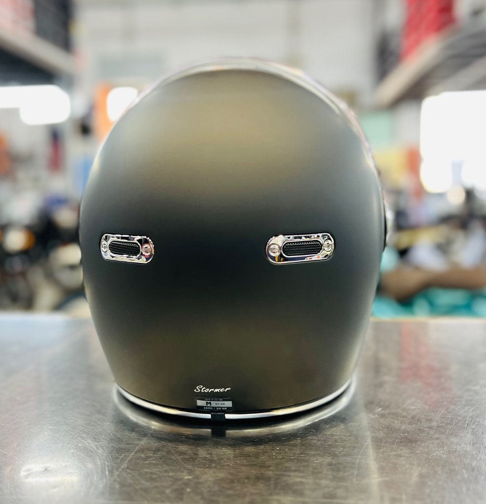 Casco integrale vintage retro stormer vintage