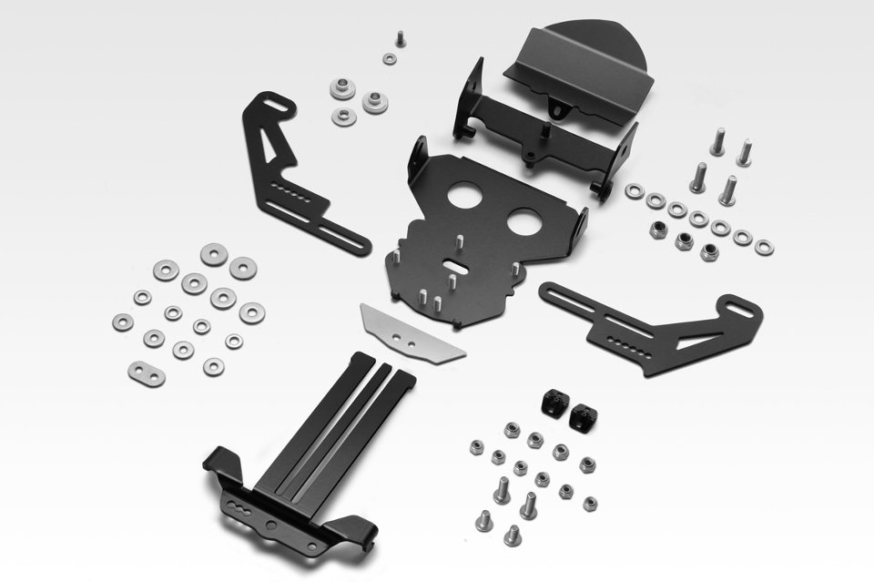Portatarga kit targa regolabile Honda  Forza 750 2021 /24 DPM  MOTO Honda  Forza 750 2021/24