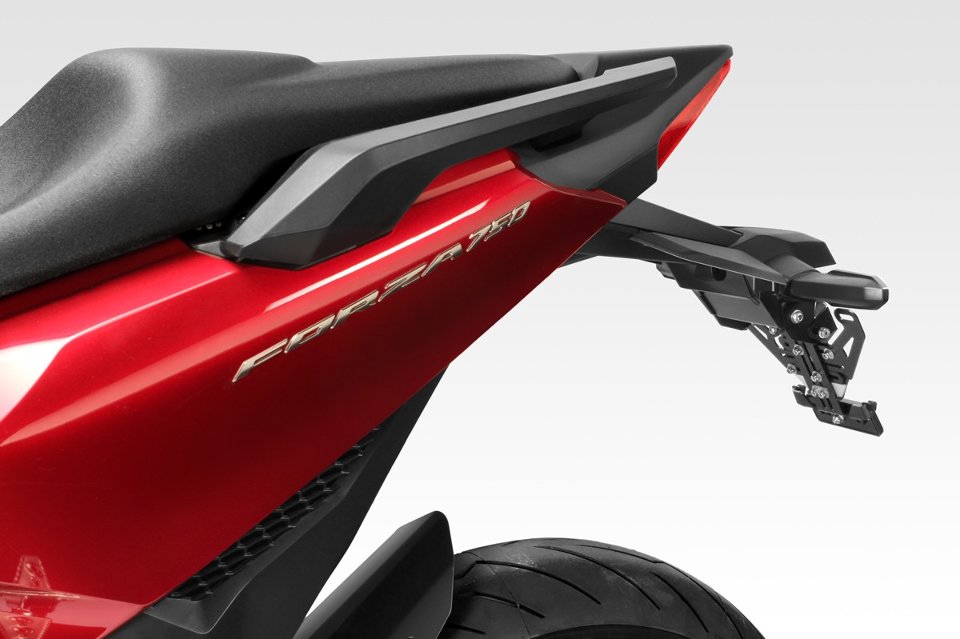 Portatarga kit targa regolabile Honda  Forza 750 2021 /24 DPM  MOTO Honda  Forza 750 2021/24