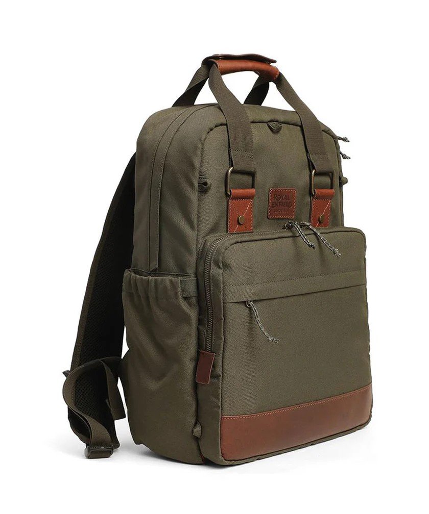 Zaino Royal Enfield ROYAL ENFIELD RLCBGA240003	ZAINO RAVELLER OLIVE&BROWN