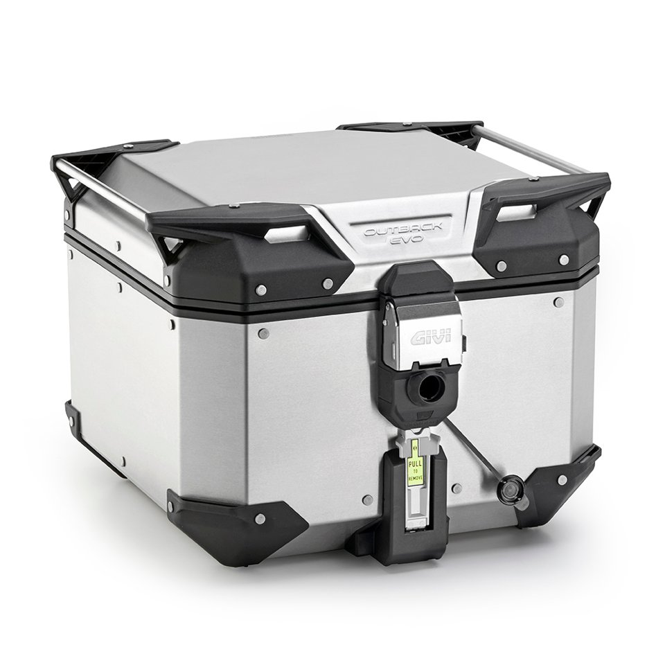 Bauletto valige  per moto in alluminio givi givi TREKKER OUTBACK EVO 42 LT