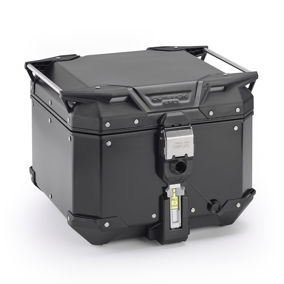 Bauletto valige  per moto in alluminio givi givi TREKKER OUTBACK EVO 42 LT