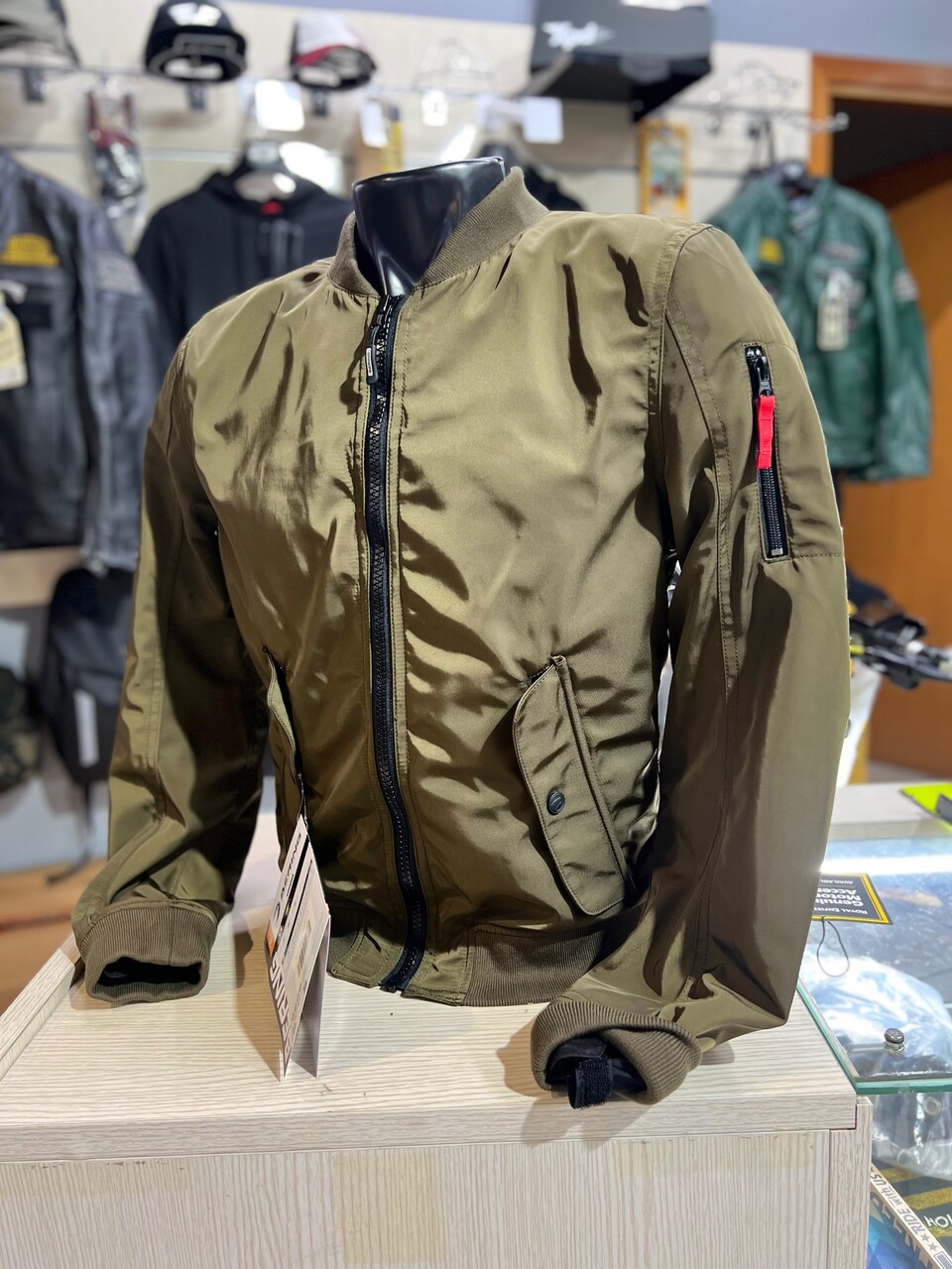 Giubbotto moto con protezioni BERING SQUADRA