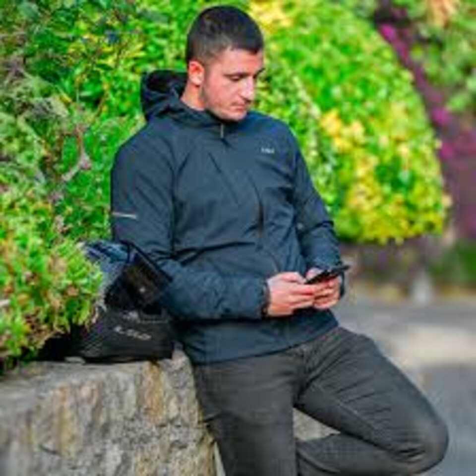 Giubboto moto uomo con protezioni LS2 BOLTON