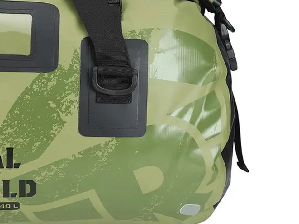 BORSA DA VIAGGIO PER MOTO ROYAL ENFIELD TRU DRY IMPERMEABILE  COLORE VERDE