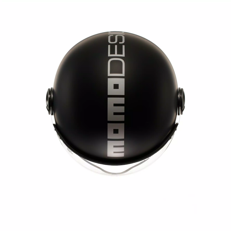 CASCO JET MOMODESIGN MOMODESIGN CLASSIC NERO OPACO / BIANCO