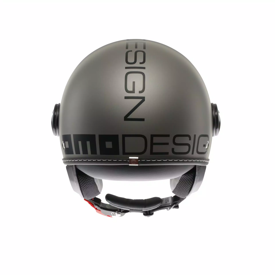 casco Momodesign  Jet con doppia visiera MOMODESIGN FGTR EVO TITANIO OPACO