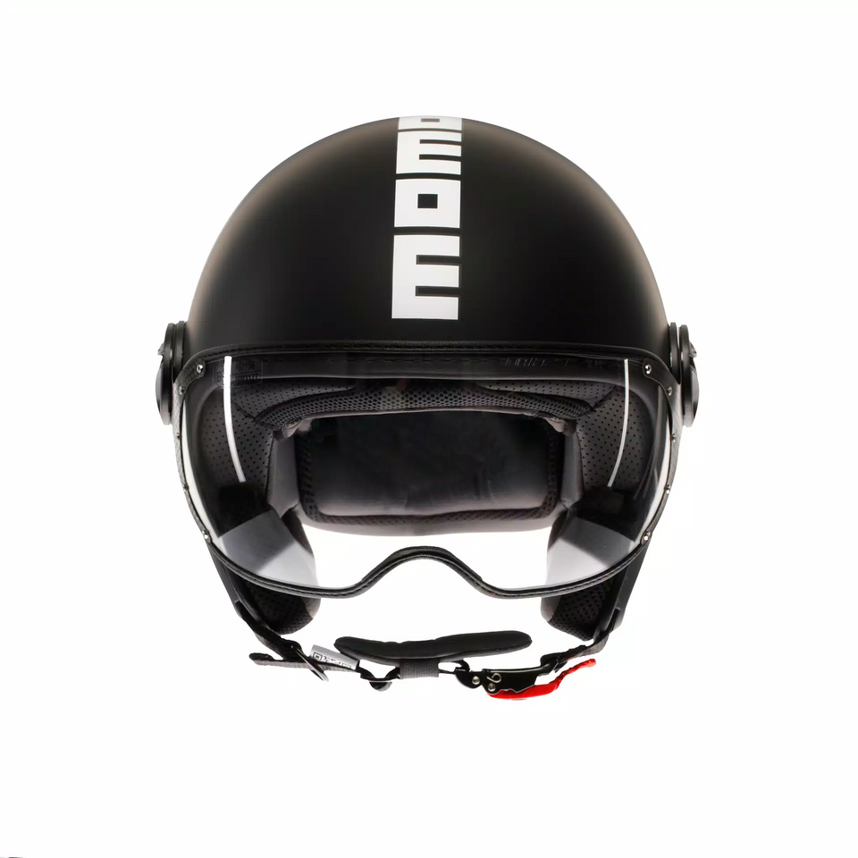 CASCO JET MOMODESIGN MOMODESIGN CLASSIC NERO OPACO / BIANCO
