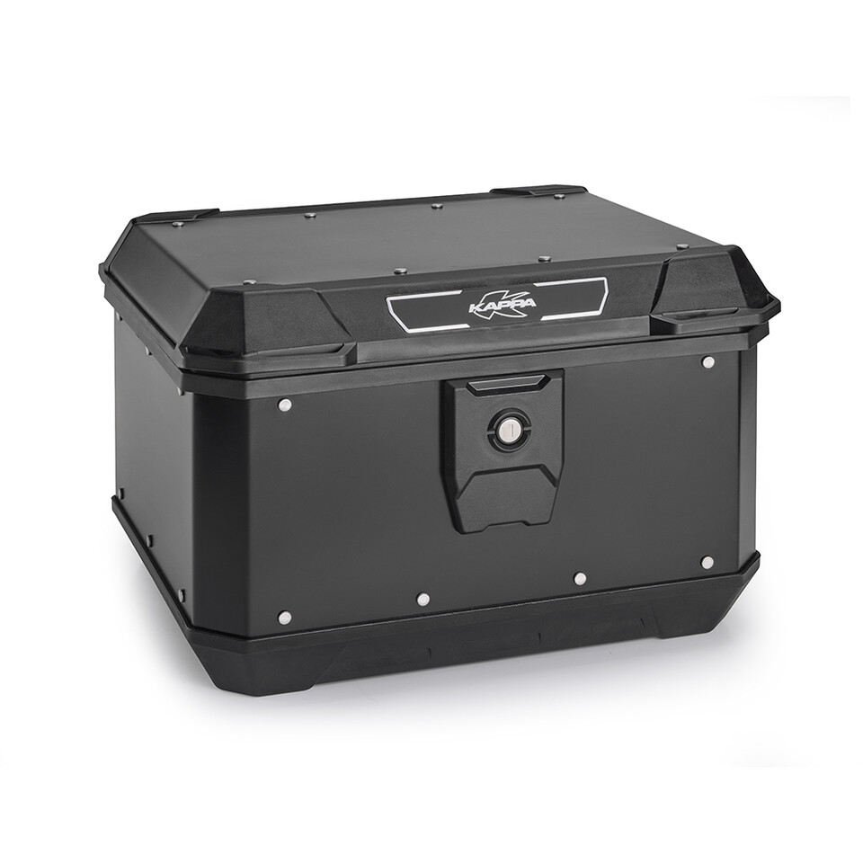 BAULETTO MOTO MONOLOCK 40LT ALLUMINIO NERO kappa KMX400B