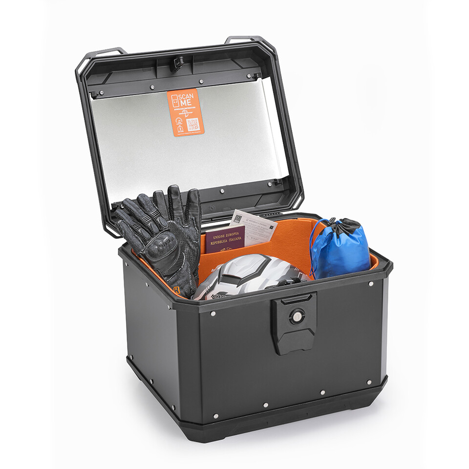 BAULETTO MOTO  MONOLOCK 50LT ALLUMINIO kappa KMX500