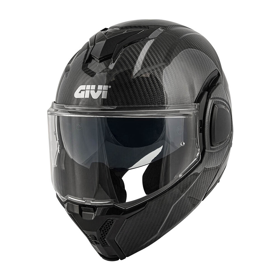Casco modulare  convetibile x36 carbon GIVI X36 CARBON SOLID COLOR Casco modulare in fibra di carbonio