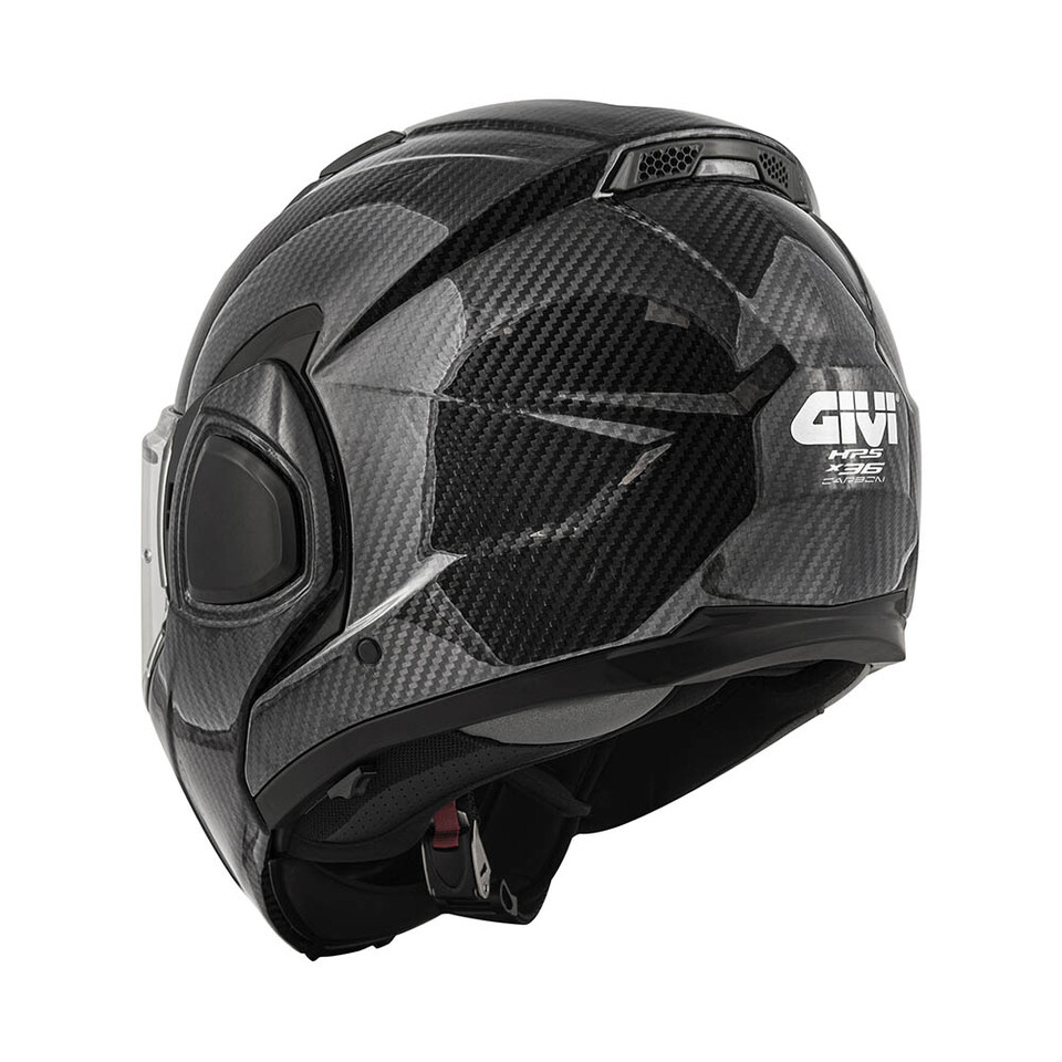 Casco modulare  convetibile x36 carbon GIVI X36 CARBON SOLID COLOR Casco modulare in fibra di carbonio