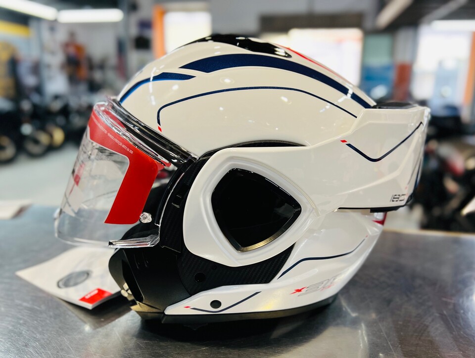 Casco modulare convertibile GIVI newX36 FIBER PULSE Casco modulare in fibra di vetro