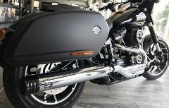 scarico marmitta slip-on sonorità  variabile  omologato euro 5   diametro 100 Harley Davidson MCJ MCJ Harley Davidson sport glide euro 5 dal 2021 up