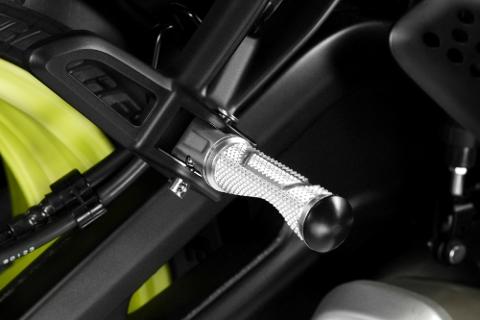 PEDALINI PASSEGGERO IN ALLUMINIO  DE PRETTO MOTO  Yamaha MT07-FZ07 2018-2020